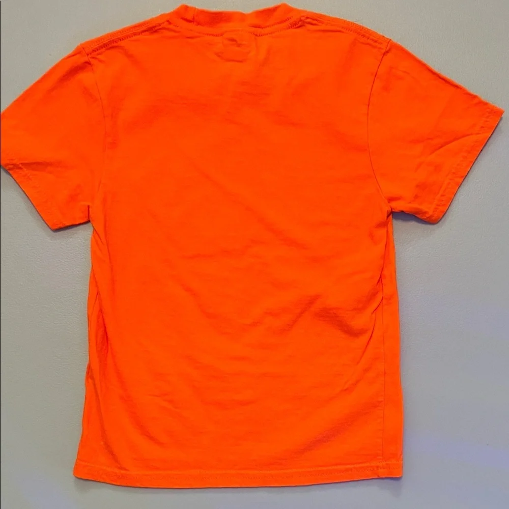Orange Peace Sign Kids T-Shirt - Picture 5 of 5